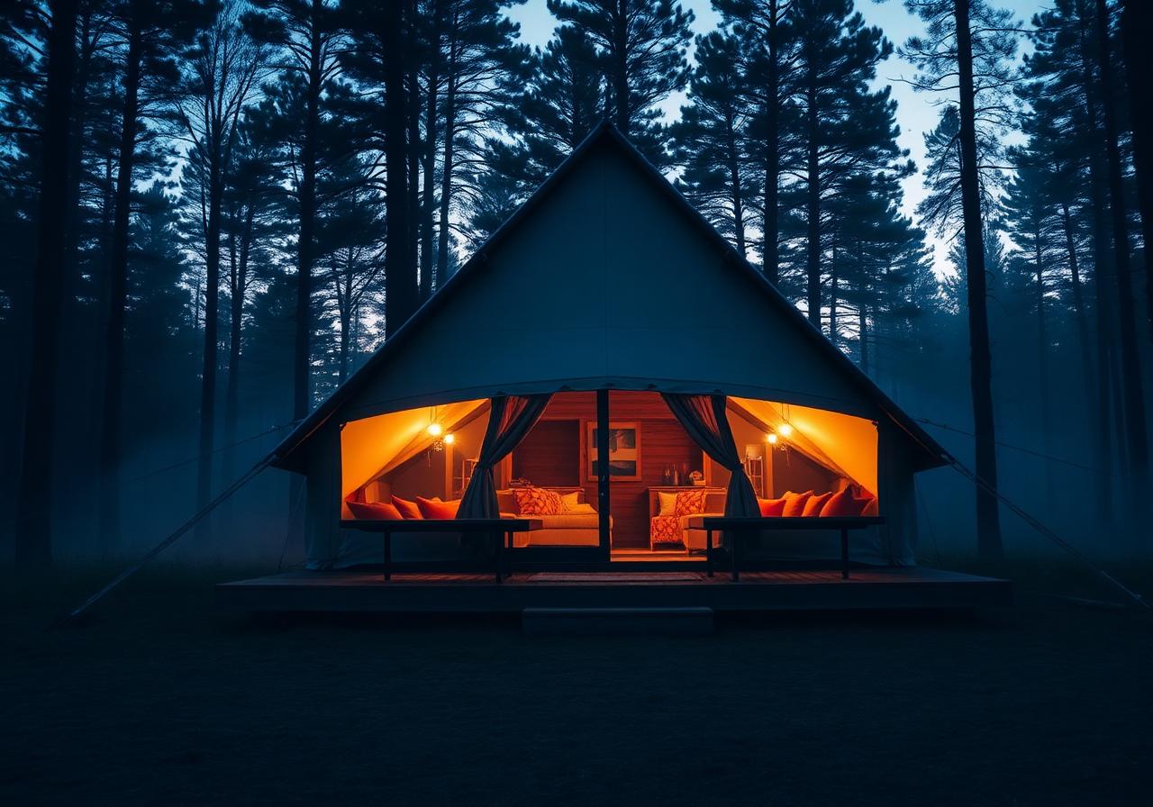 Boutique Lodging / Glamping Concept